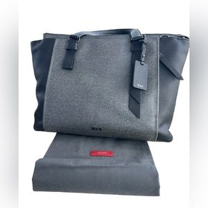 Women’s TUMI Leather Laptop Work Bag